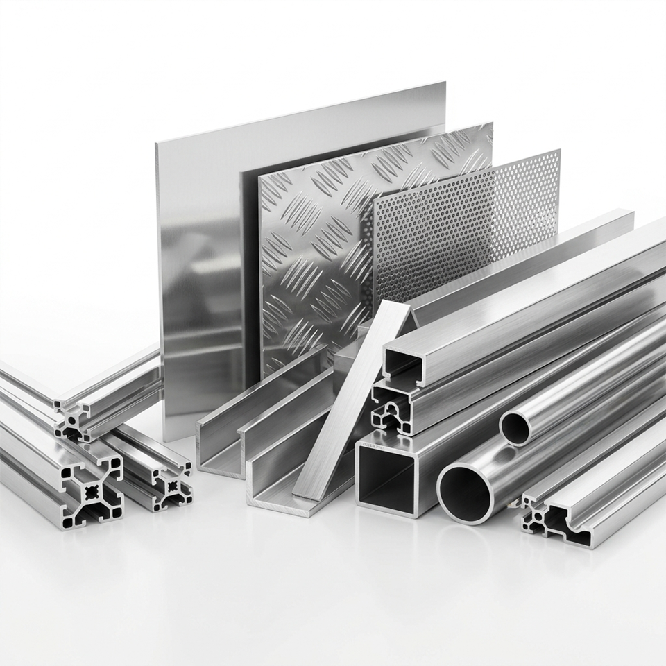 Høy-strukturell ekstruderingsprofil i 6061 aluminiumslegering